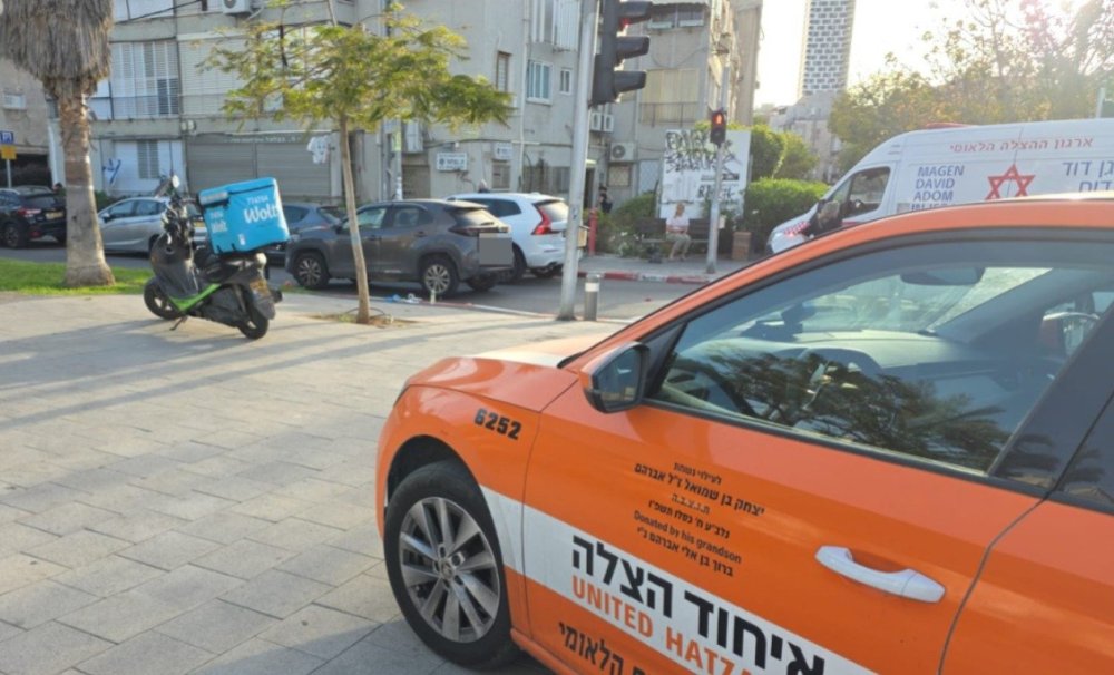קשישה נפצעה בינוני בתאונה בבת ים