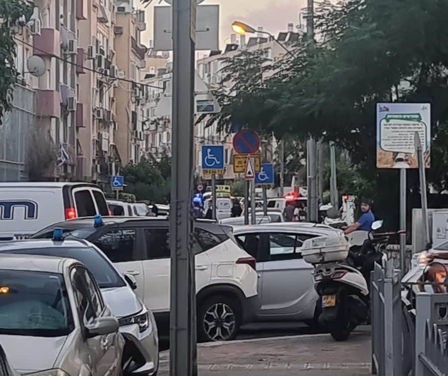 זירת הרצח - צילום: אודי אסף
