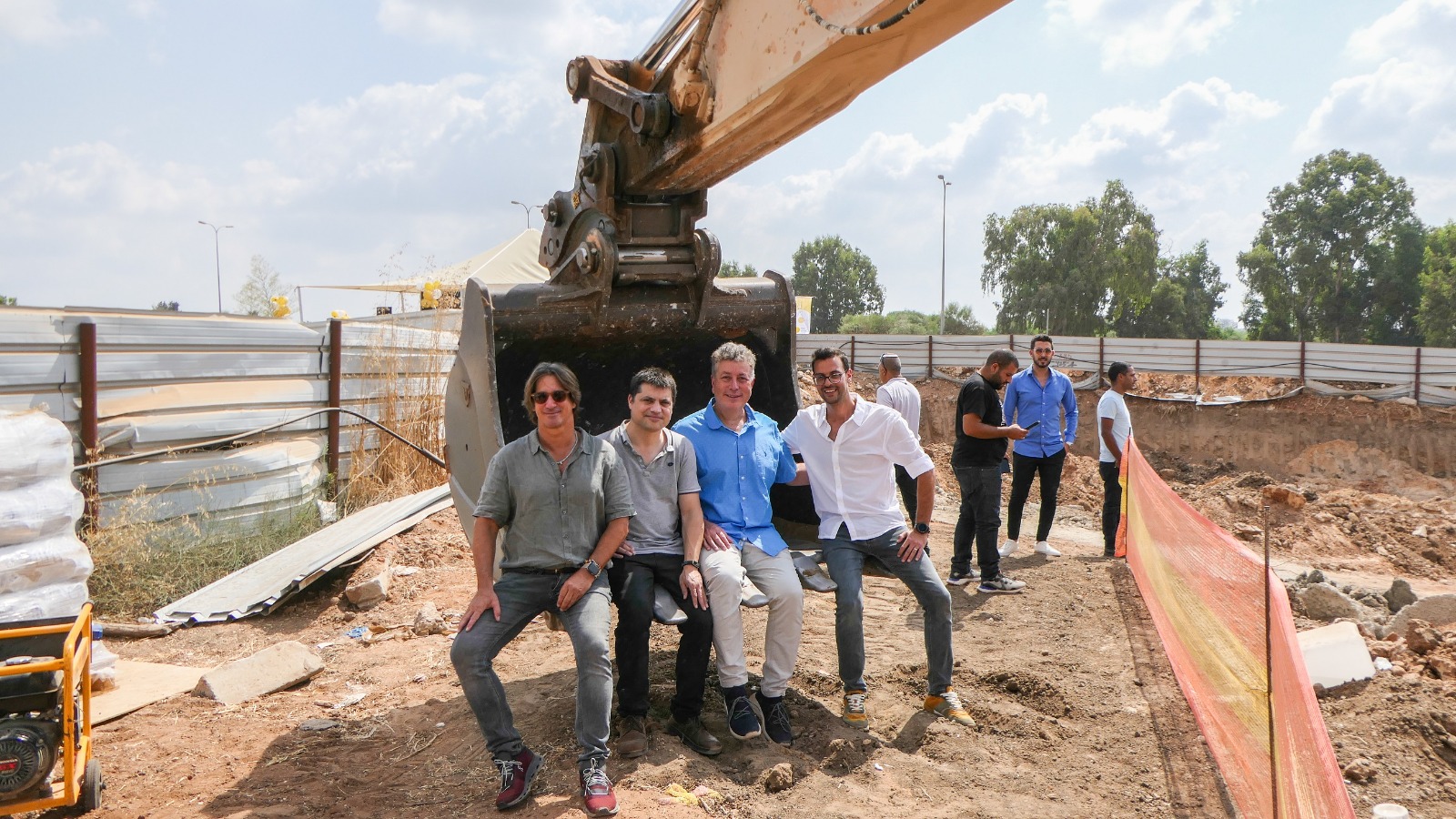 טקס חניכת המתחם. צילום איגל צלמים