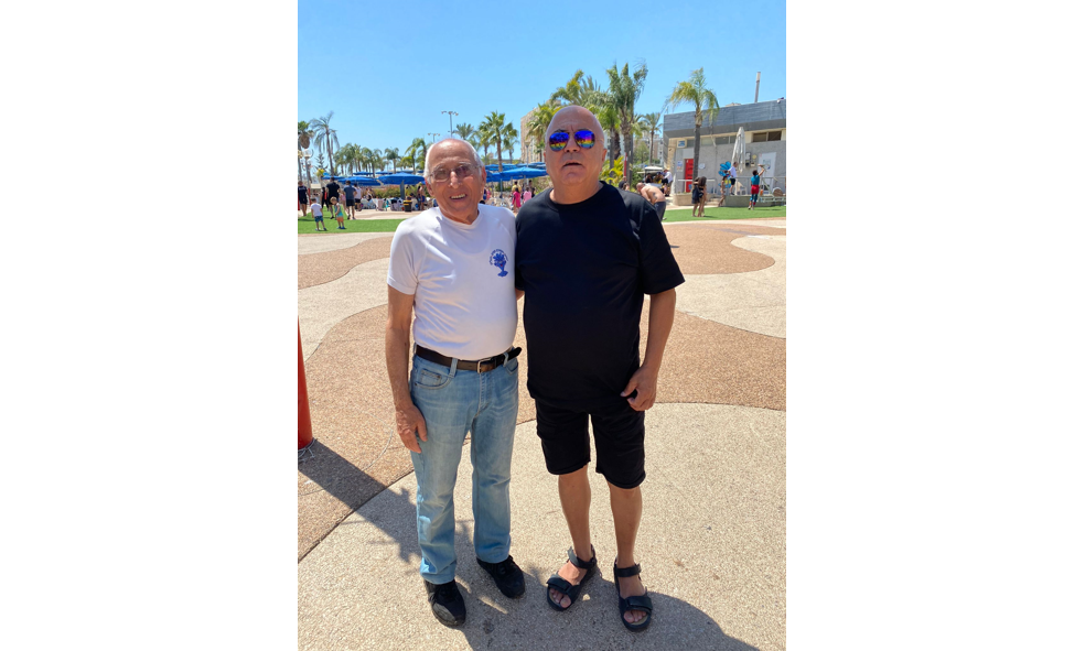 שמשון חן ומוטי ששון. צילום: יח"צ  
