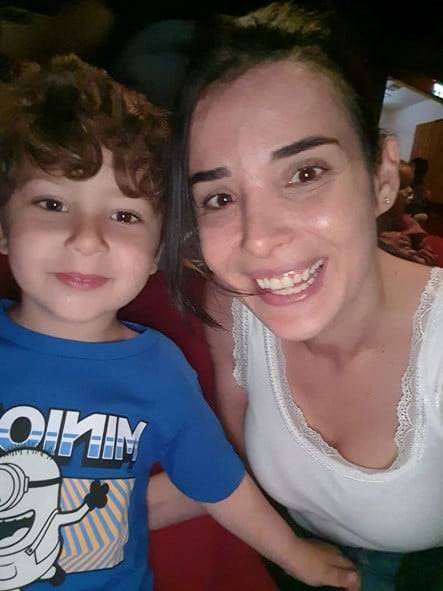 שירה איסקוב ובנה. צילום: יח"צ 