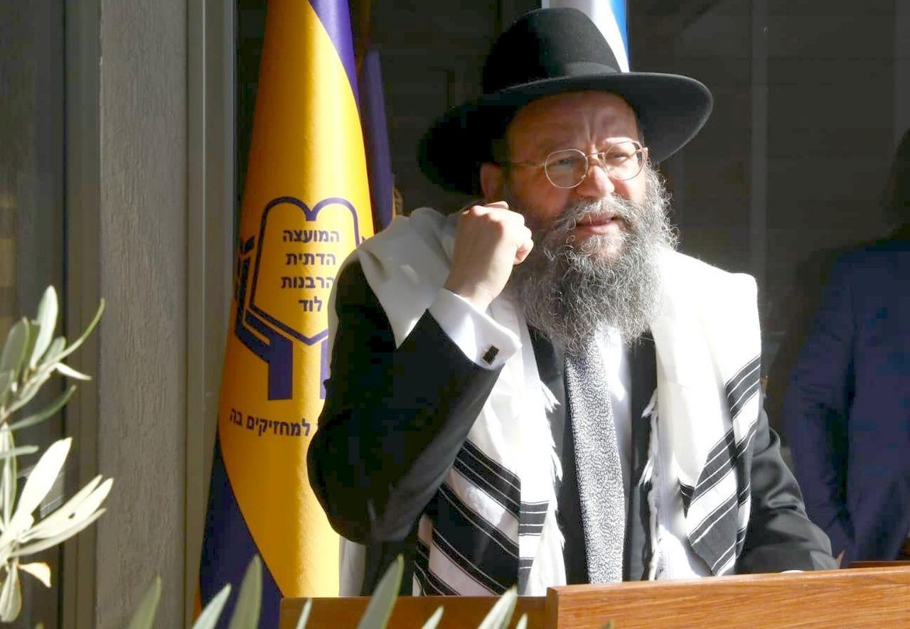 הרב שמעון מאיר ביטון שליט"א. באדיבות דוברות עיריית לוד