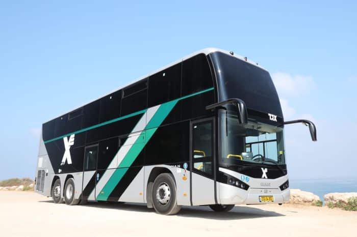 האוטובוס הנגיש. צילום אגד