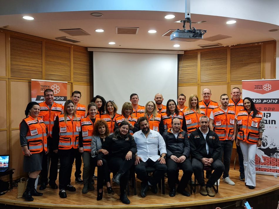 החובשים החדשים- צילום: דוברות איחוד הצלה