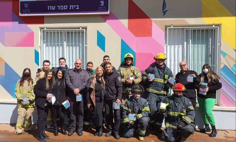 צילום: דוברות כבאות והצלה, תחנה איזורית חולון