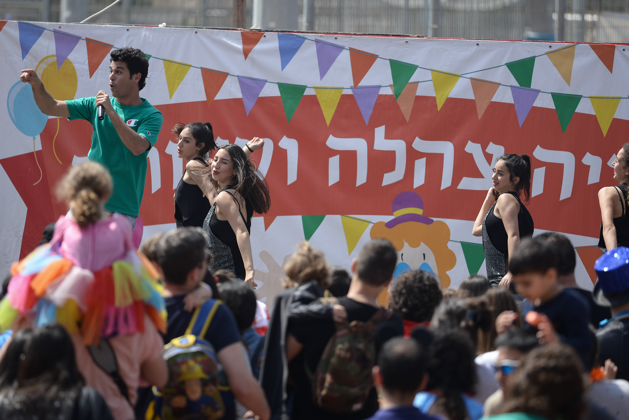 חגיגות פורים 2019 (לפני הקורונה) <br> צילום: אריאל שלום
