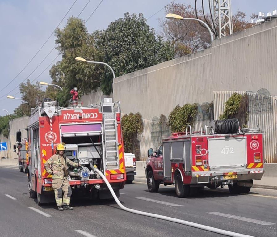 צילום: דוברות כב״ה מחוז דן, תחנה אזורית חולון