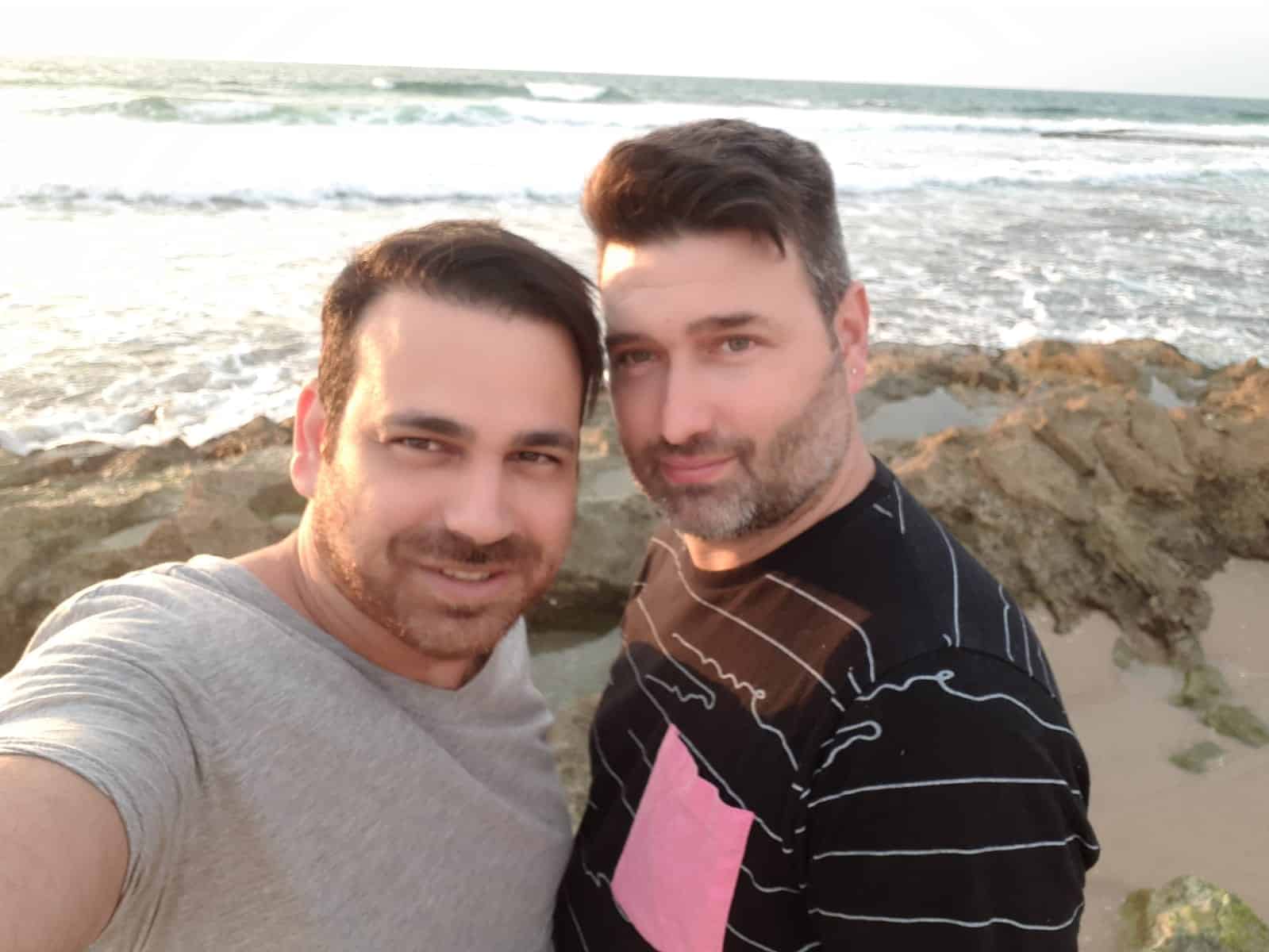 קובי נחמני ואריק זיו - צילום פרטי