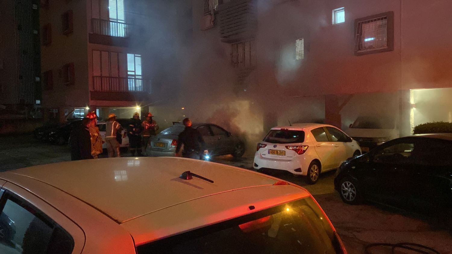 צילום מזירת האירוע:  דוברות כב״ה מחוז דן, תחנה אזורית חולון