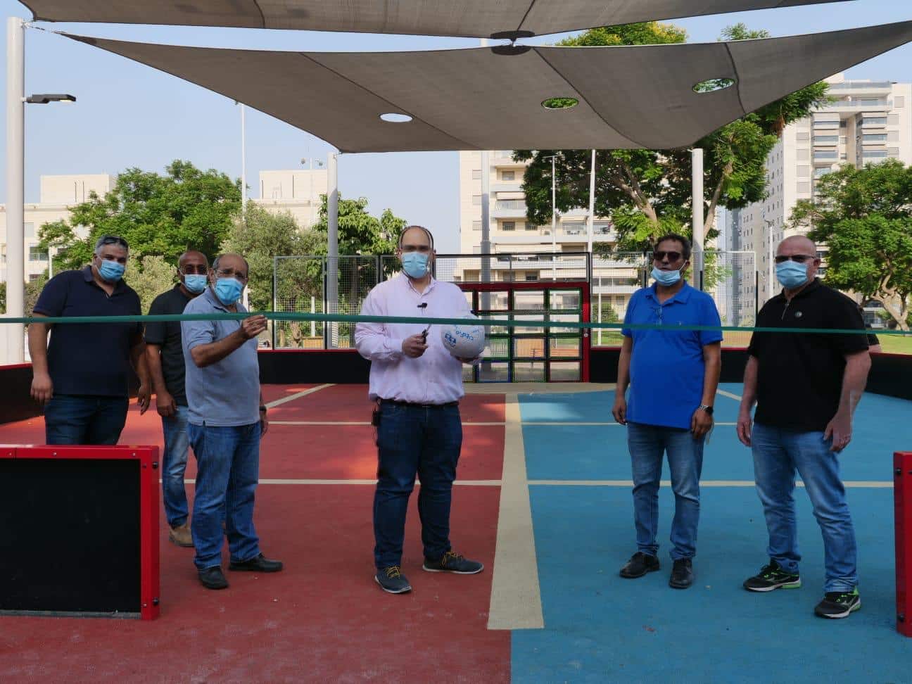 מגרש ששודרג בשנה האחרונה- צילום ארכיון: דוברות עיריית בת ים