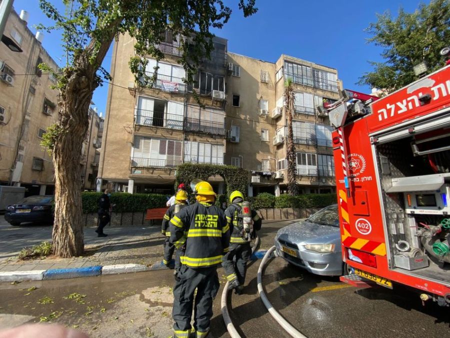 צילום דוברות כב״ה מחוז דן, תחנה אזורית חולון
