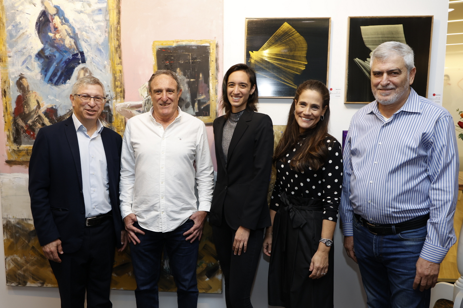 דב קוטלר, עו"ד צילית יעקבסון, יו"ר עמותת בת מלך, רוני פוסטן קורן, יו"ר ומייסדת עמותת שוות, ראובן קרופיק, ועו"ד נח קורמן, מייסד ומנכ"ל בת מלך, צילום: אביב גוטליב