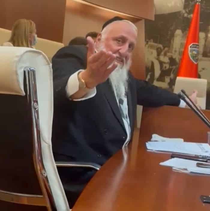 הרב אריה כהן בישיבת המועצה