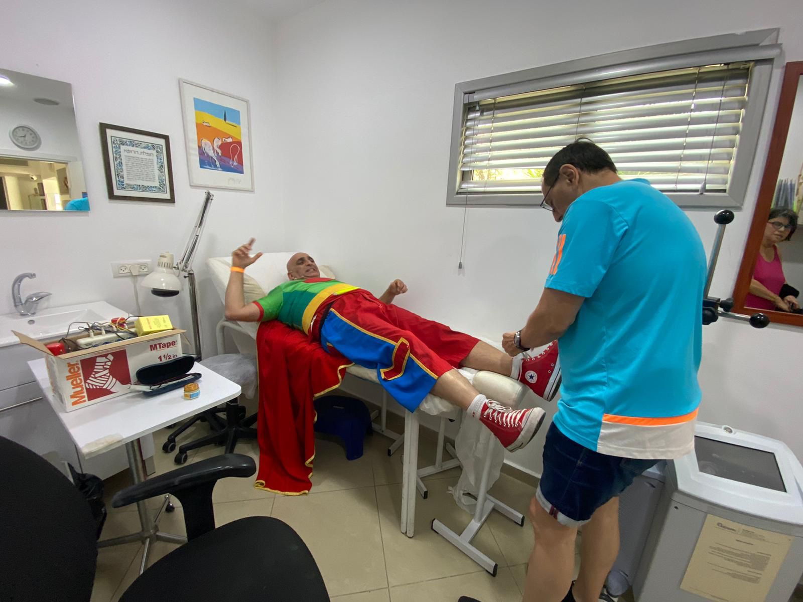 מהבמה למרפאה. יובל המבולבל. צילום: יח"צ