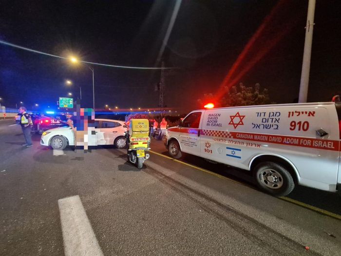מקום האירוע. צילום תיעוד מבצעי מדא