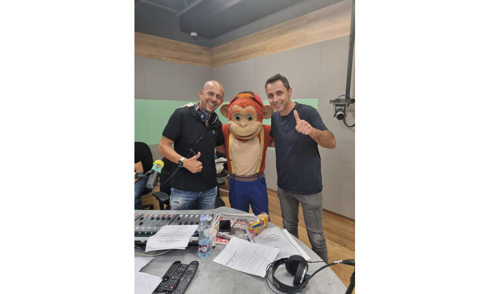 קופיקו וחיים אוסדון אצל דידי. צילום: פרטי 
