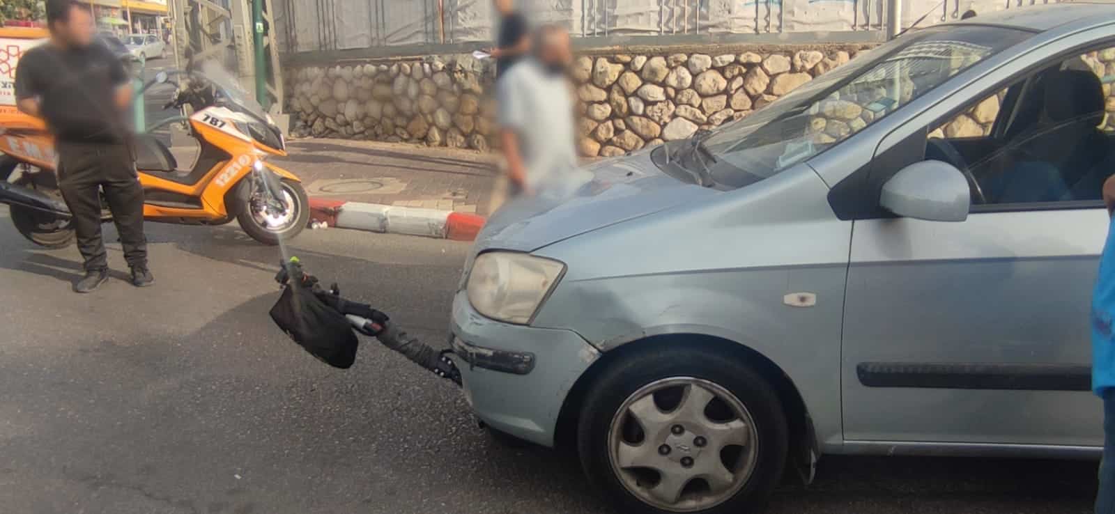 צילום מזירת האירוע: איחוד הצלה סניף בת ים