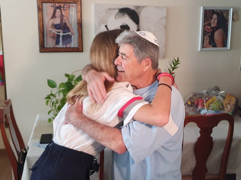 מיה שפירו סטרלין ושמואל לוי- צילום: דוברות מד"א