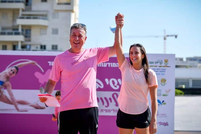 שראל גל ולינוי אשרם. צילום: אריאל שלום