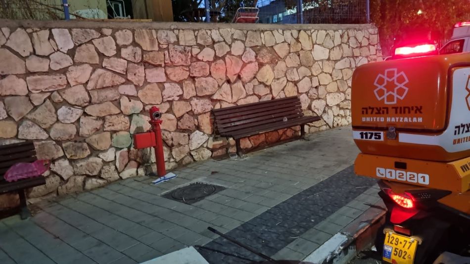 צילום מזירת האירוע: דוברות איחוד הצלה