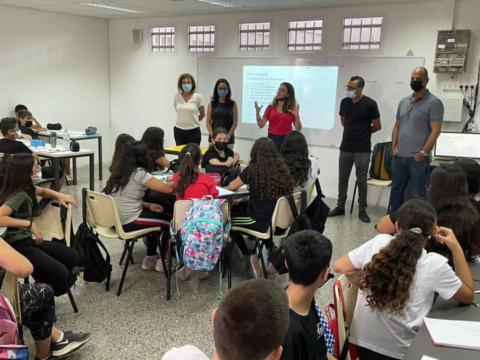 תלמידים ביובלים. צילום: דוברות העירייה
