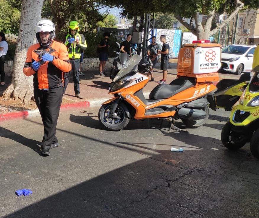 צילום מזירת האירוע: דוברות איחוד הצלה