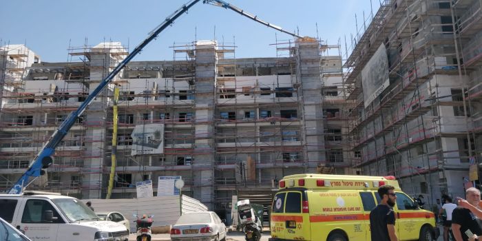 מקום התאונה ביום שישי. צילום: תיעוד מבצעי מדא