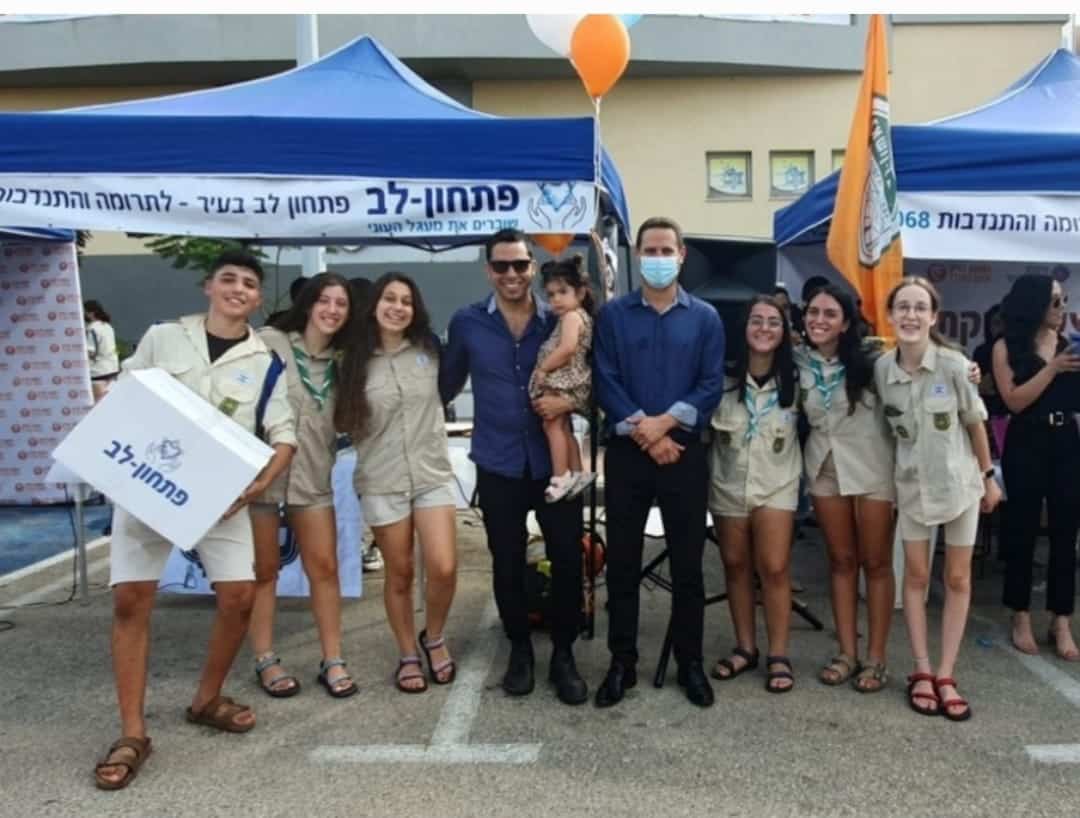 פתחון לב ומפלגת יש עתיד בראשון לציון