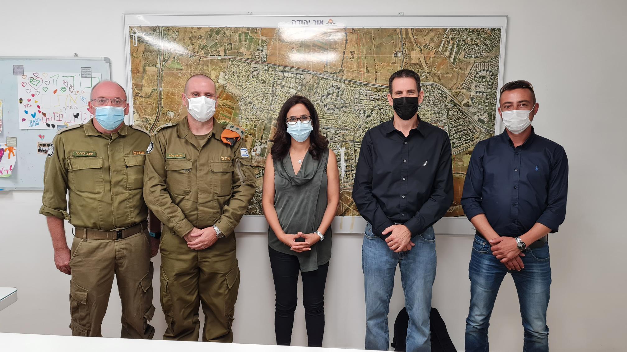 תמונה: פרידה מאל"מ אריאל בליץ <br> צילום: דוברות עיריית אור יהודה