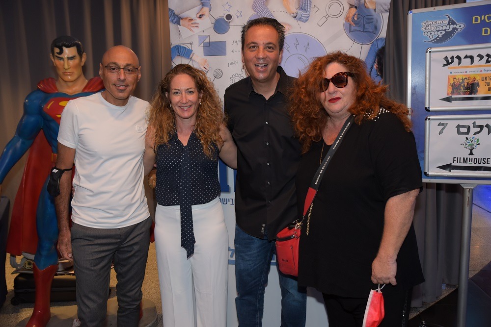 תמונה: אסתי זקהיים יו"ר שחם, עו"ד רועי כהן נשיא להב, ח"כ ענבר בזק וירון גנדי נשיא לשכת יועצי המס <br> צילום: אבשלום ששוני