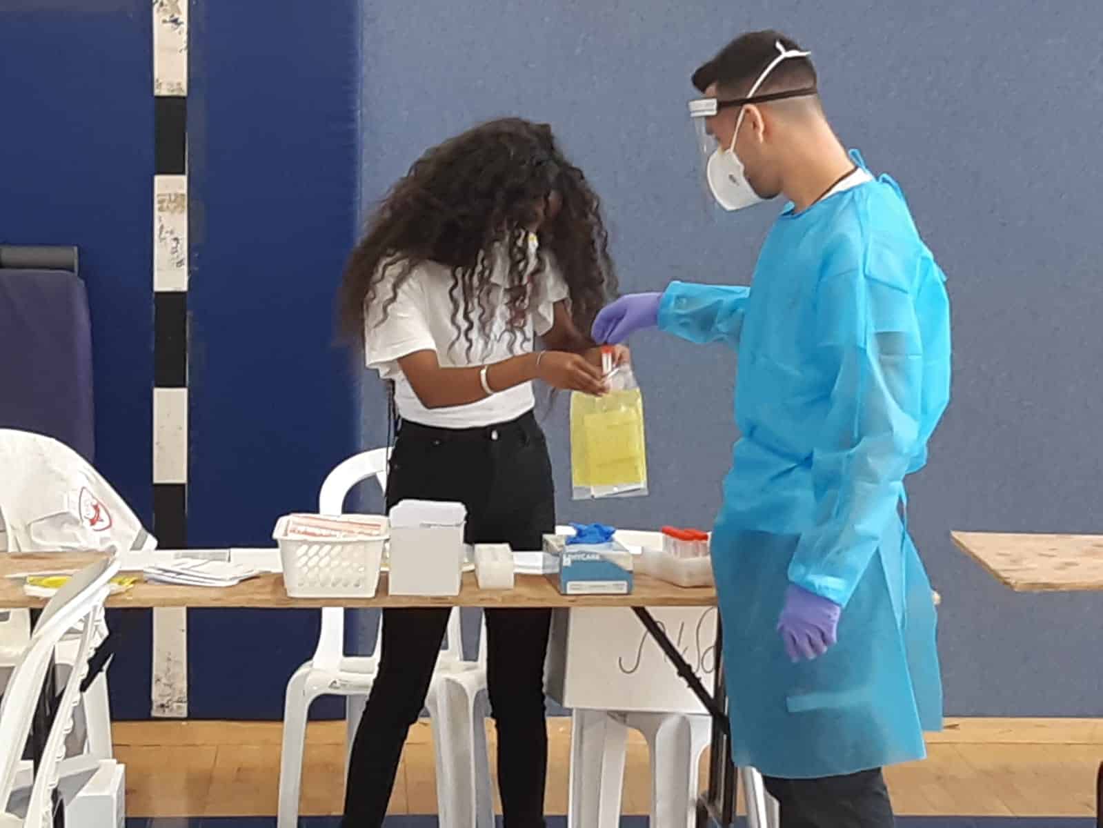 מתחם בדיקות באור יהודה. ארכיון