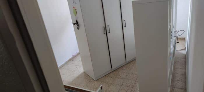 החדר בזמן השיפוץ. צילום: פרטי
