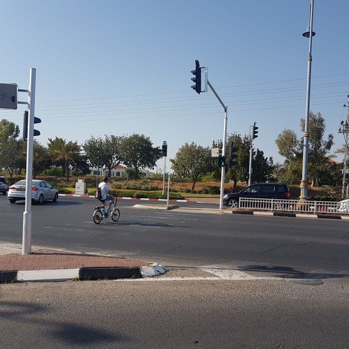 צומת בראשון לציון. צילום אור ירוק