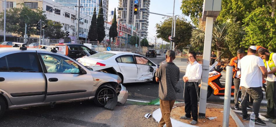 צילום מזירת האירוע- דוברות איחוד הצלה