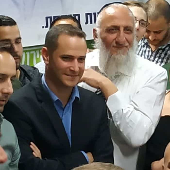 הרב אריה כהן וראש העיר קינסטליך