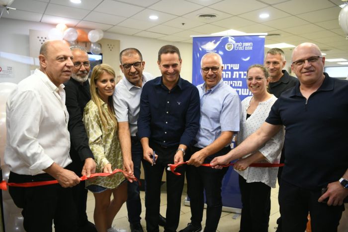חנוכת העמדה. צילום: עידן גרוס