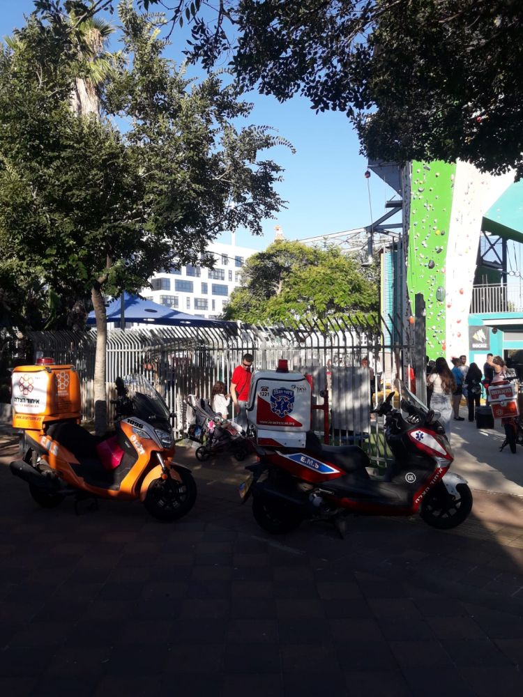 צילום מזירת האירוע: דוברות איחוד הצלה