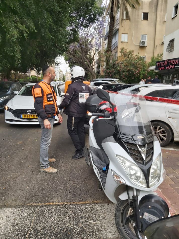 צילום מזירת האירוע: דוברות איחוד הצלה