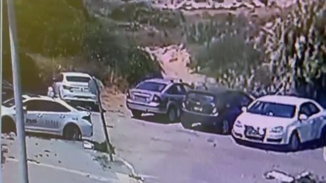 מתוך הסרטון. צילום: דוברות המשטרה