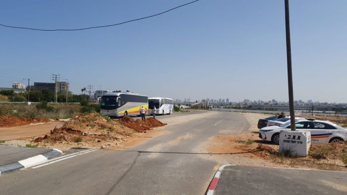 השאטלים המיותמים. צילום: עיריית ראשל"צ