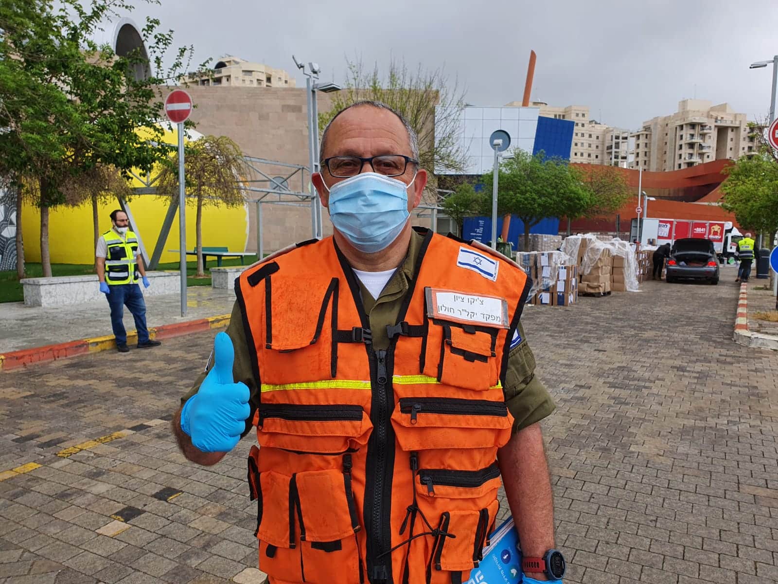 סא"ל במילואים צ'יקו ציון- צילום: דובר צה"ל