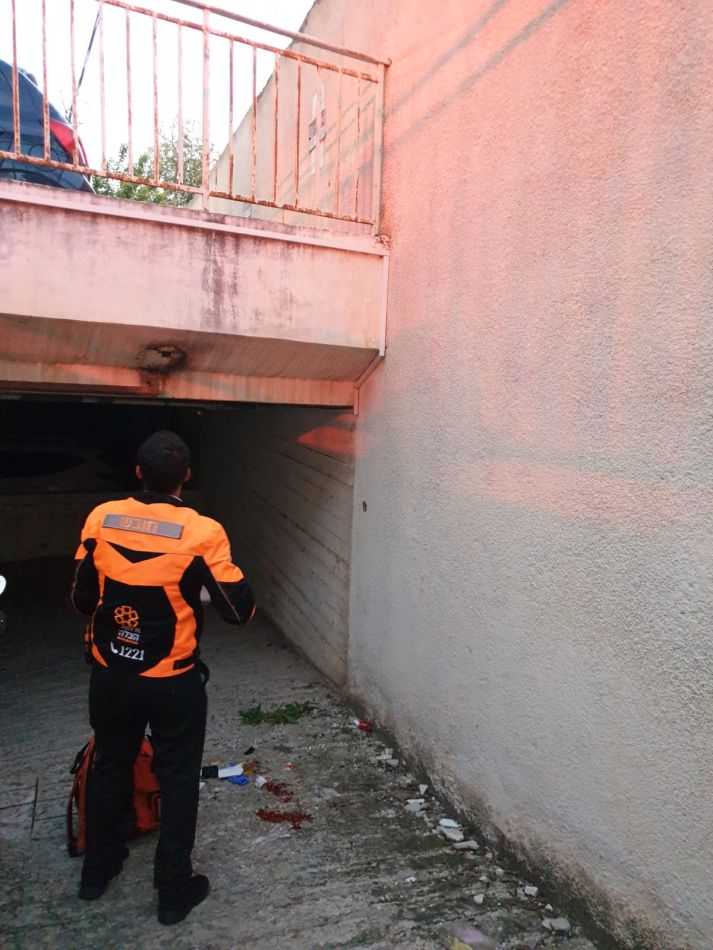 צילום מזירת האירוע: דוברות איחוד הצלה