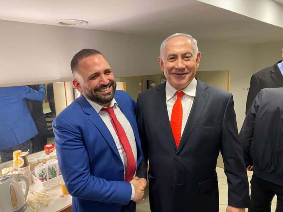 אביב איטח עם ראש הממשלה בנימין נתניהו- צילום פרטי