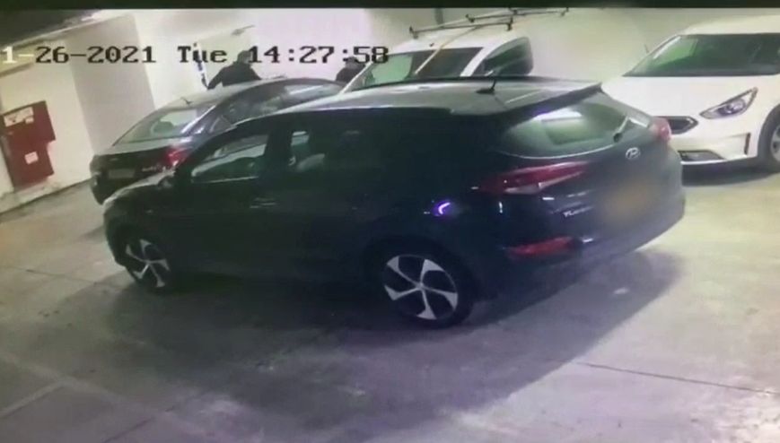 צילום ממצלמת האבטחה: דוברות משטרת ישראל