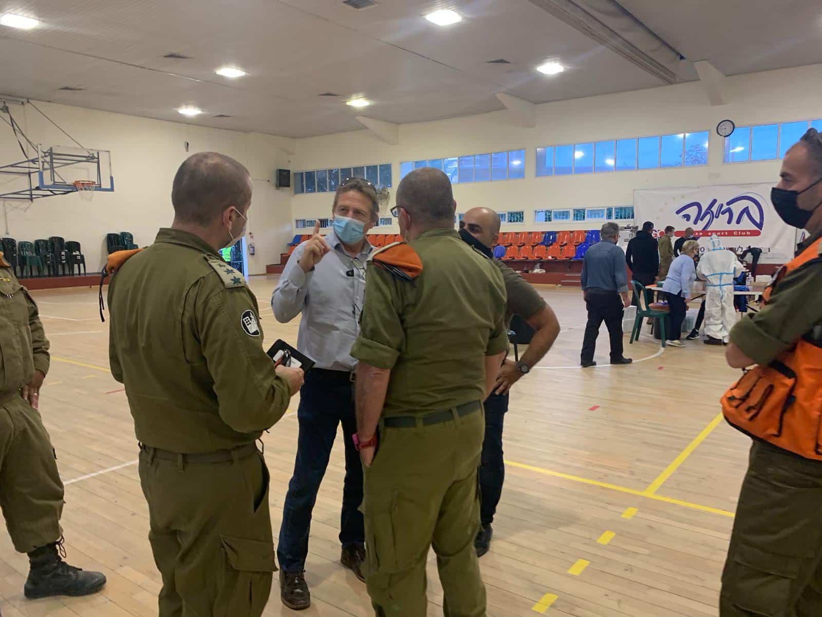 חולון: מפקד מחוז דן בפיקוד העורף, הגיע לביקור בעיר