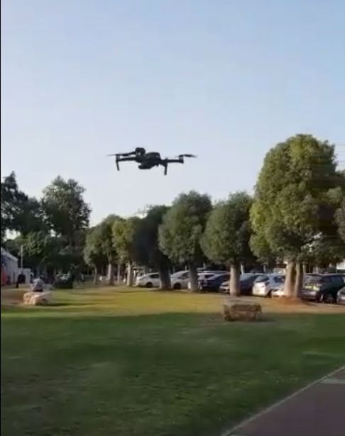 בת ים: צפו בסרטון הרחפן שקורא לתושבים להגיע ולהיבדק