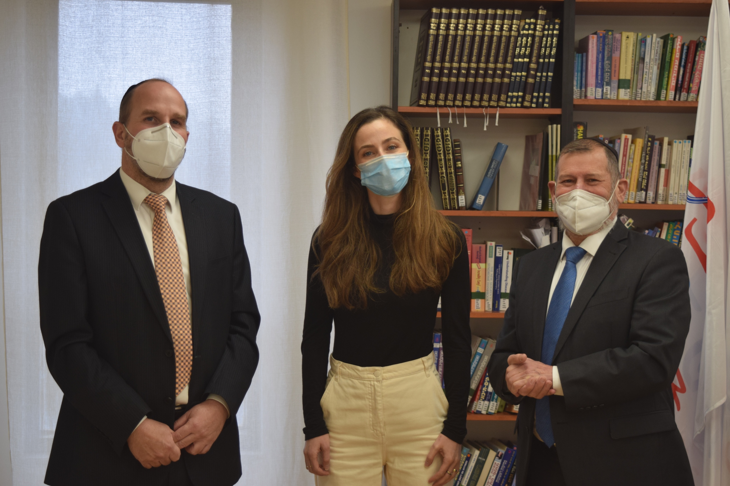 אורי לופליאנסקי מירב כהן ומוישי כהן <br> צילום: בני כהן