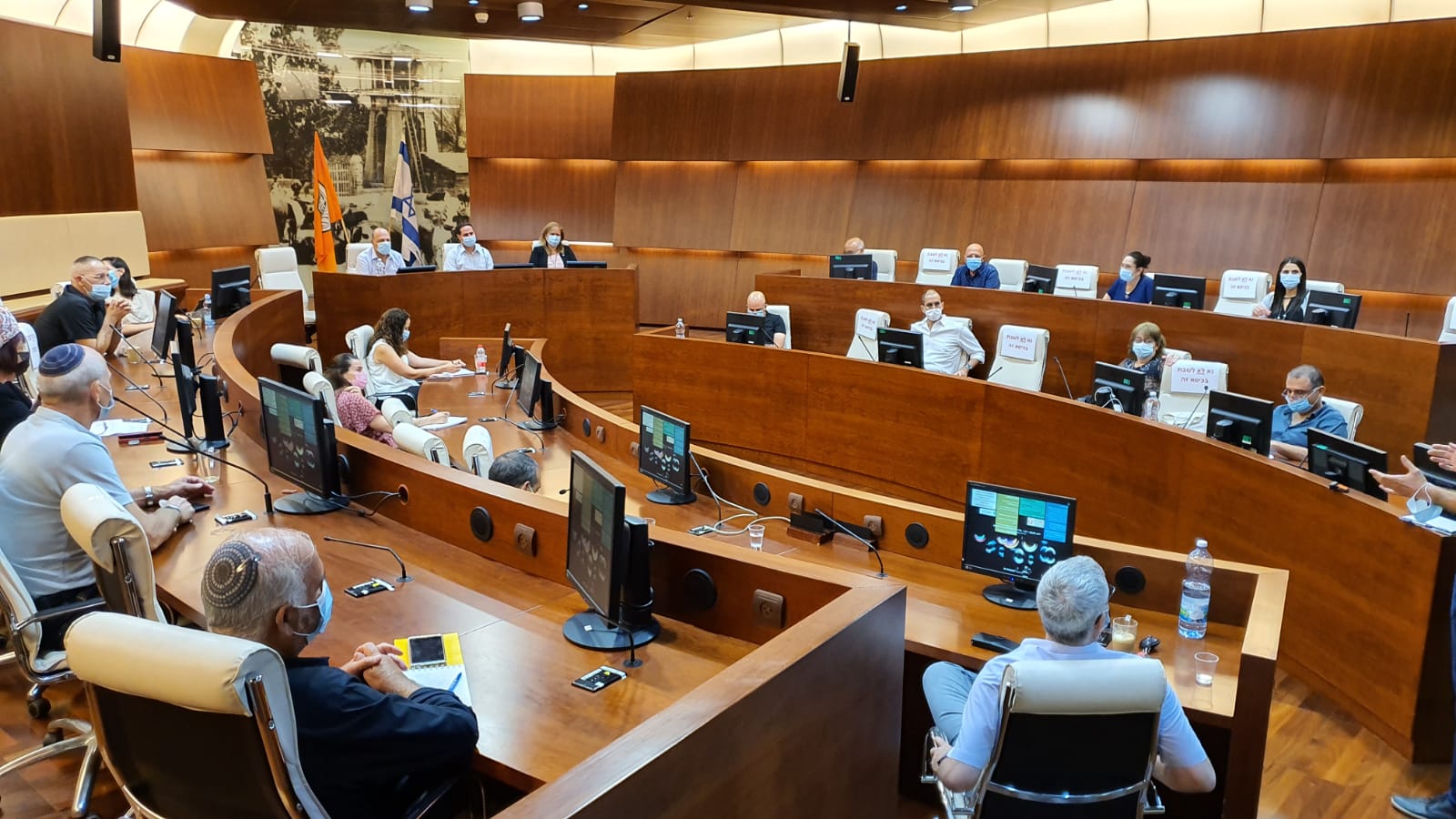 הערכת מצב בעירייה לקראת הסגר