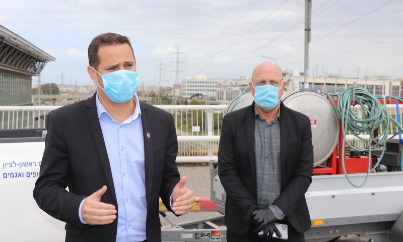 ראש העיר ומנכ"ל העירייה ראש העיר ומנכ"ל העירייה