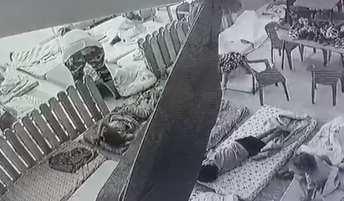 ההתעללות ב"גן סיגל"- צילום ארכיון ממצלמות האבטחה